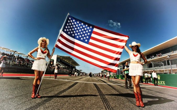 grid girls,Гран при на САЩ