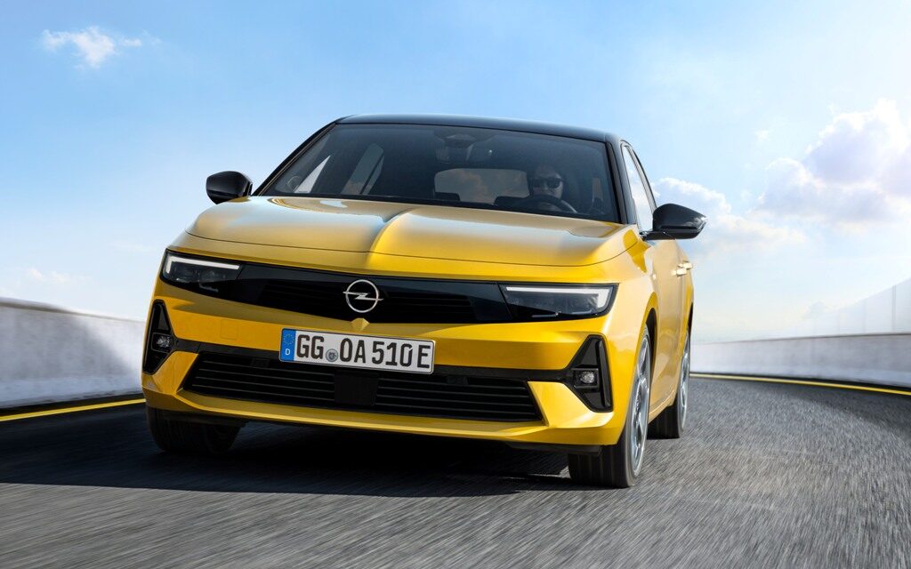 The new 2021 Opel Astra