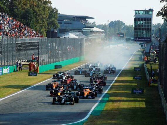 старт, спринт, Формула 1, F1, Гран при на Италия, Монца